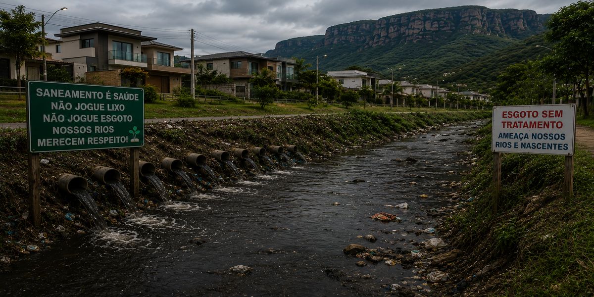 Lixo, esgoto e saneamento: os limites da infraestrutura