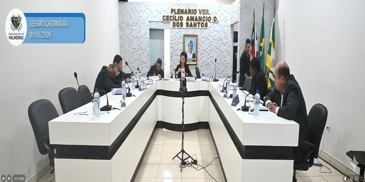 Câmara de Palmeiras instala CPI para investigar contrato de R$ 415 mil.